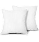 New ListingEdow Throw Pillow Inserts Lightweight Down Alternative White 12x12 Inch Set Of 2