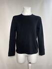 Prada Vintage Crew Neck Long Sleeve Men's Sweater Black Size 52