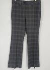 Cabi Counsel Glen Plaid Trouser Pants Gray Womens Size 4 Career Business 922R