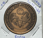 1970 Arkansas Capitol Medal Bronze Token - B8