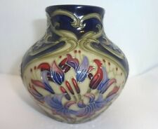 Beautiful 2010 MOORCROFT Sweet Amaryllis Pottery Cabinet Vase