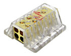 Audiopipe PB-1448 1 to 4 Power Distribution Block 4 Gauge Input, 8 GA Outputs