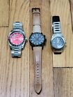 Lot of 3 wristwatches