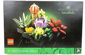 SEALED ~ Lego Icons Succulents 10309 Artificial Plants Set for Adults Home Decor