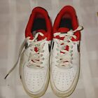 Nike Air Force 1 White University Red Men's Size 10