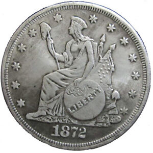 1872- American Marsh Ling Best Morgan US Dollars Coin Commemorative Coins