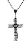 Montana Silversmiths Floral Square Cross Necklaces NC 1102MA