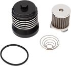 PC Racing Flo Reusable Oil Filter Black/Polished #PCS4BC Harley Davidson (For: More than one vehicle)