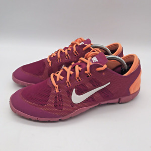 Nike Free Bionic 599269-501 Running Shoes Women's 7.5 Magenta Trainer Sneakers