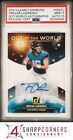 2021 CLEARLY DONRUSS OUT OF THIS WORLD AUTO TREVOR LAWRENCE RC PSA 9 DNA AUTO 10
