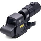 EoTech Holographic Weapon Sight with G45 STS 5x Magnifier, Black - HHSV