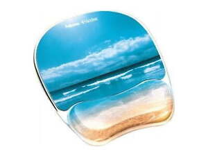 Photo Gel Mouse Pad Wrist Rest with Microban Protection
