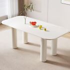 Guyii Rectangle Dining Table Modern Kitchen Table for Dining Room Bar Table Only