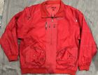 Vintage 90’s Pelle Pelle Light Jacket Men's 5XL Color Red Pre Owned