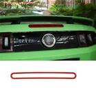 For Ford Mustang 2010-2014 Glossy Red Tail High Brake Lamp Light Cover Trim 1PCS (For: Ford Mustang GT)