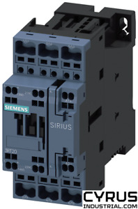 Siemens 3RT2025-2BB40 power contactor, AC-3 17 A, 7.5 kW / 400 V 1 NO + 1 NC, 24