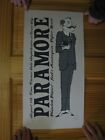 Paramore Poster Silk Screen Signed Numbered August 24 Phantom Planet Paper Route