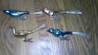 lot of 4 Vintage Mercury Glass clip on bird ornaments nice condition         Z78