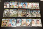 Lot (x51) 1971 Topps Series 5/6 MIXED BASEBALL PLAYER EXMT/MT Condition