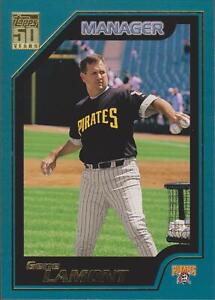 2001 Topps Gene Lamont #348 Pittsburgh Pirates Baseball Manager Card