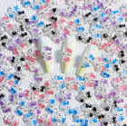Resin Cartoon Hello Kitty Flatback Nail Art 5Pcs Manicure Decors Charms NS31