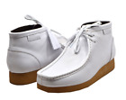 NEW British Walker Mens Shoes Wallabee Style New Castle 2 Leather Summer White
