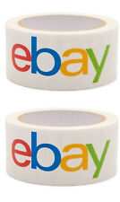 2 Rolls eBay Branded Shipping Tape With Color Logo - 2