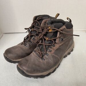 Columbia Newton Ridge Plus II Hiking Leather Boots Men's Size 12 BM3970-231