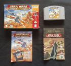 Star Wars Rogue Squadron Nintendo N64 COMPLETE CIB With Game, Manual & Insert