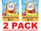 2 PACK - 16ct Crystal Light Lemon Iced Tea Powdered Drink Mix (Total 32 Packets)