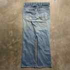 Vintage 1980s Sears Flared Denim Jeans Mens Size 32x28