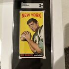 1965 Topps #122 Joe Namath RC/Rookie Card New York Jets SGC 3 VG NICE 🔥🔥🔥
