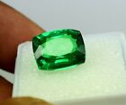 Loose Gemstone Natural Tsavorite Green Flawless Garnet Cushion Cut 8Ct Certified