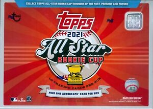 2021 Topps All-Star Rookie Cup Online Exclusive Factory Sealed Hobby Box