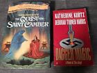 Katherine Kurtz Books Lot of 2 PB HC Dagger Magic Quest For Saint Camber Fantasy