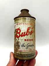 OLD 12oz BUB'S (DNCMT 3.2%) Cone Top Beer Can Peter Bub Brewing Winona Minn.