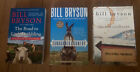Lot Of 3 Bill Bryson Books Memoirs Travel Non Fiction Humor. Like New Condition