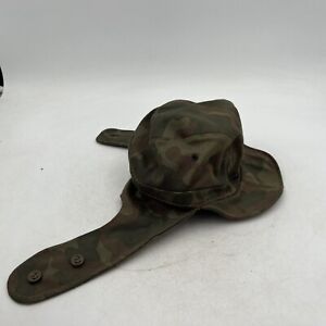 Russian Military Army VSR 93? Flora Woodland Camo Uniform Cap Hat w/ Ear Flaps