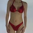 Mossimo Fitness Bikini Competition Suit Size S