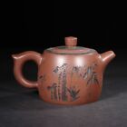 New ListingVintage Chinese Handmade Yixing Zisha Teapot, Purple Clay Teapot teaware 400ml