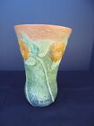 ROSEVILLE Art Pottery SUNFLOWER VASE 487-7 Excellent