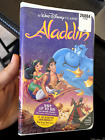 Aladdin (Disney VHS, 1993) Black Diamond Sealed