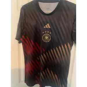 Adidas Germany Prematch Jersey World Cup 2022 Qatar Sz M Soccer