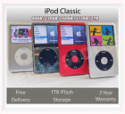 Apple iPod Classic 7th Gen(2TB/1TB/512/256/160GB )2000mAh,Sealed-All Colors LOT