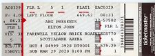Elton John Concert Ticket Stub Scotiabank Arena (Toronto, 2020)