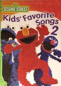 Sesame Street - Kids Favorite Songs 2 (DVD, 2001) NEW Sealed Kids Video