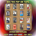 BUILD UR OWN LOT CASSETTE TAPE Smiths PRINCE Sade THE CURE Madonna 80s 90s TAPES