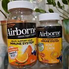 2x Airborne Honey Lemon Zesty Orange Immune Support 63 42 Gummies Family 2 Pack
