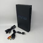 New ListingSony PlayStation 2 PS2 Fat SCPH-30001 R Console System Tested + Power & AV Cable