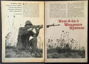 Stoner 63 Modular Weapon System *New Weapons for Vietnam* 1965 pictorial